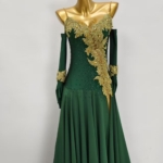 Emerald Green Smooth Dance Dress