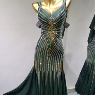 Smooth Dance Dress with Optional Sleeves