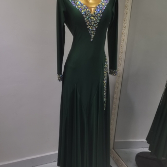 Black Smooth Dance Dress