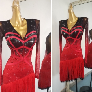 Latin and Rhythm Dance Dress
