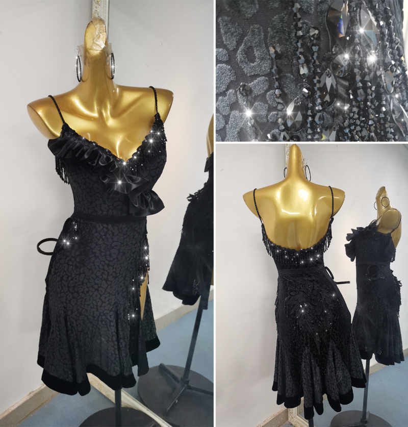 L0109-front dress latin dance