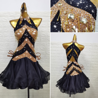 latin competition dress
