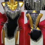 Black Latin Dance Dress