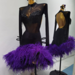 Black Latin Dance Dress