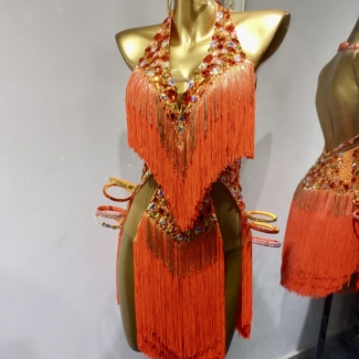 Latin and Rhythm Dance Dress